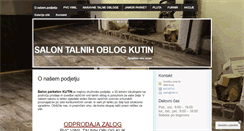 Desktop Screenshot of kutin.si